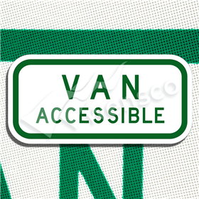 12inx6in VAN ACCESSIBLE