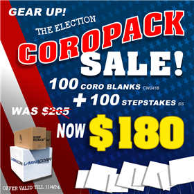 Corrugated Plastic -Stepstake Combo Deal