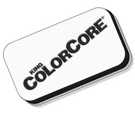 King ColorCore Wh/Blk/Wh 4x8x1/4