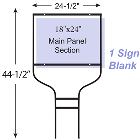 18inhx24inw Banjo Frame