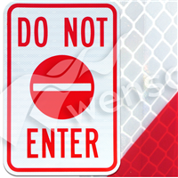 12inx18in DO NOT ENTER