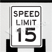 24inx30in SPEED LIMIT 15