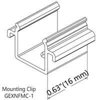 Tetra Contour Flex Mounting Clip