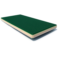 King ColorCore Green/Tan/Green 4x8x1/2