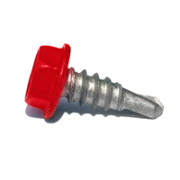 Red Hex  Jewelite Fasteners